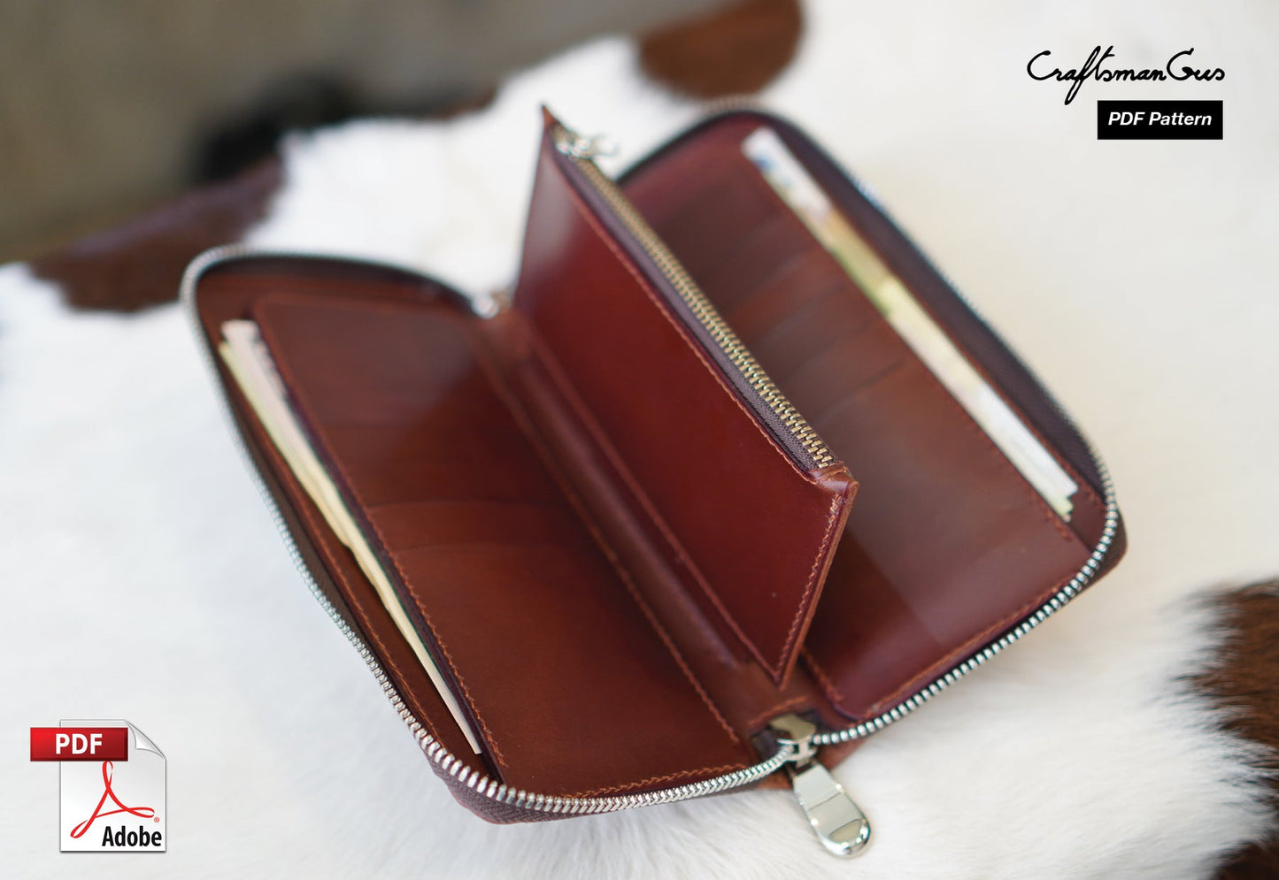 Bundle: Zipper Wallet Pattern