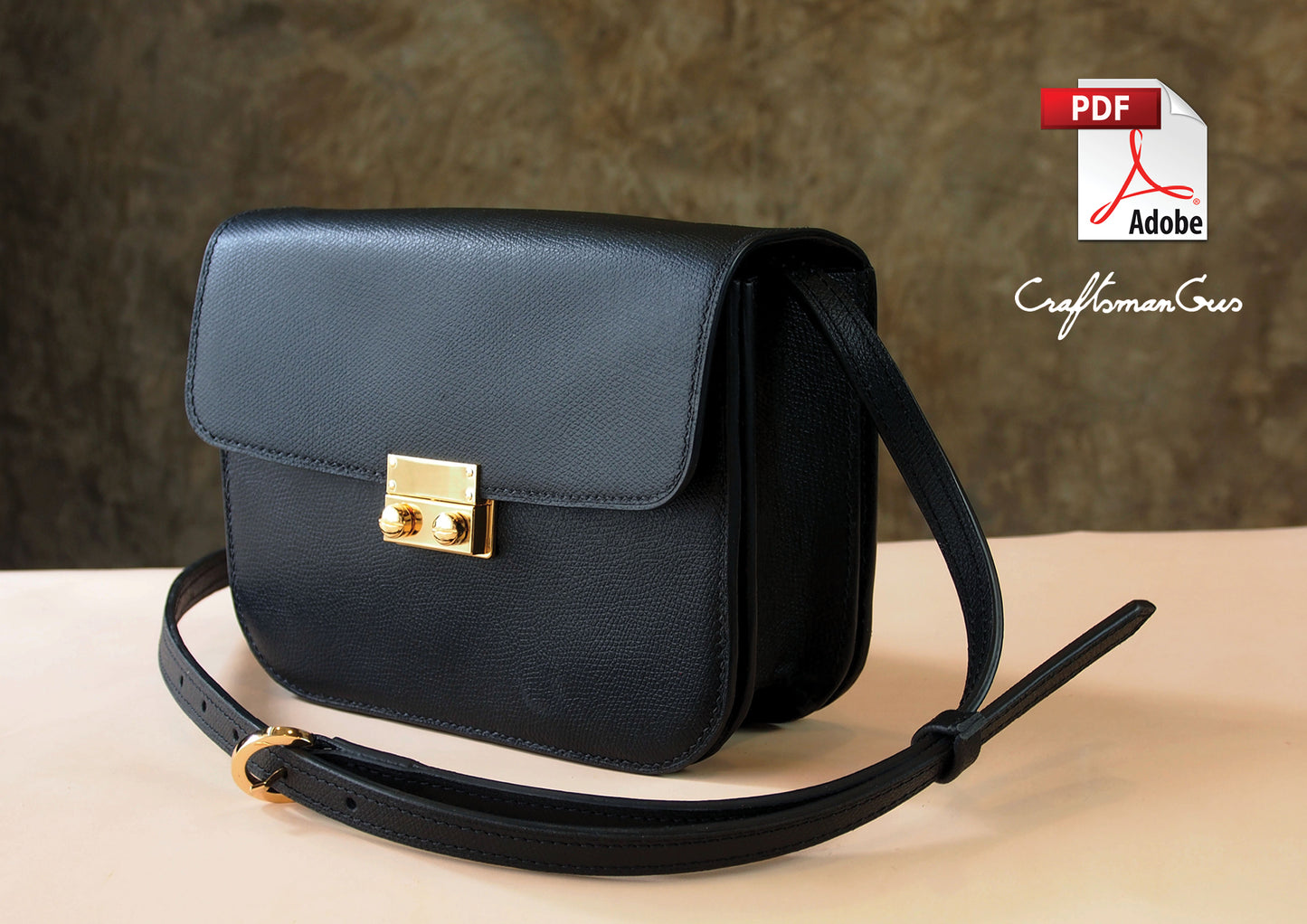 Leather Boxy Bag Pattern