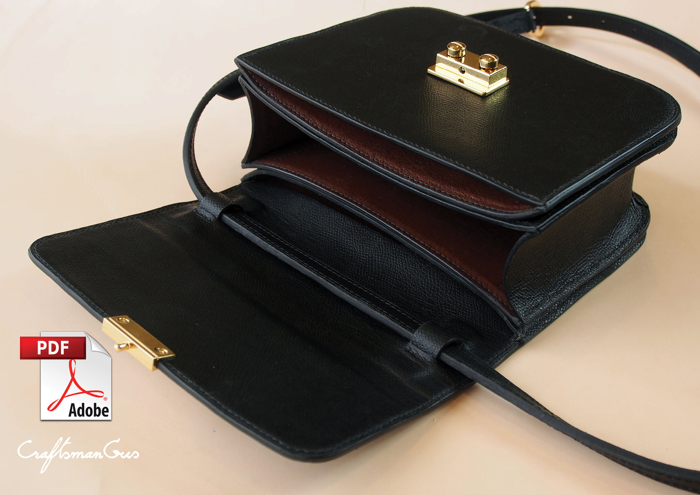 Leather Boxy Bag Pattern