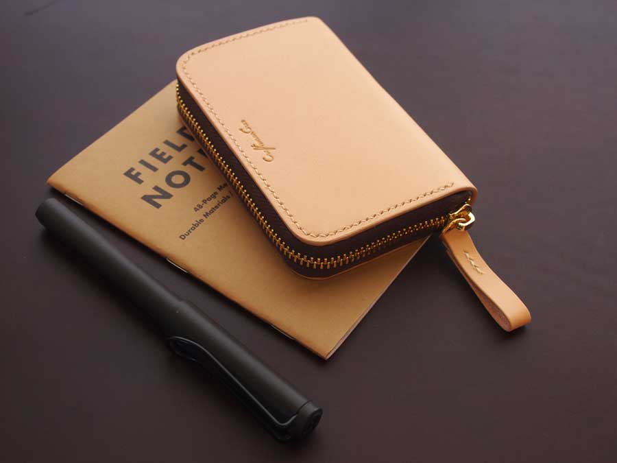 Leather Card Zipper Wallet Pattern