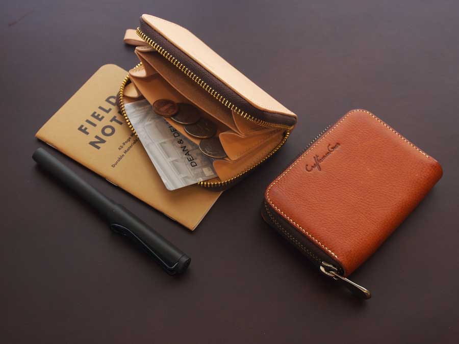Leather Card Zipper Wallet Pattern