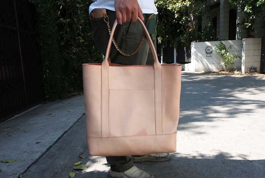Leather Tote (City) Pattern