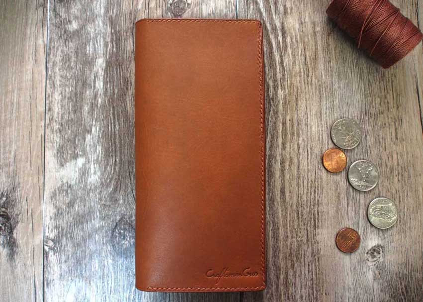 Leather Long Wallet Pattern