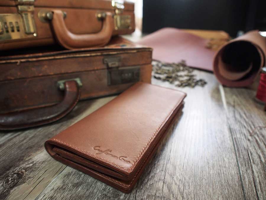 Leather Long Wallet Pattern