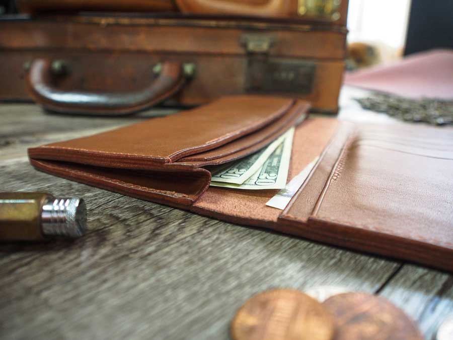 Leather Long Wallet Pattern