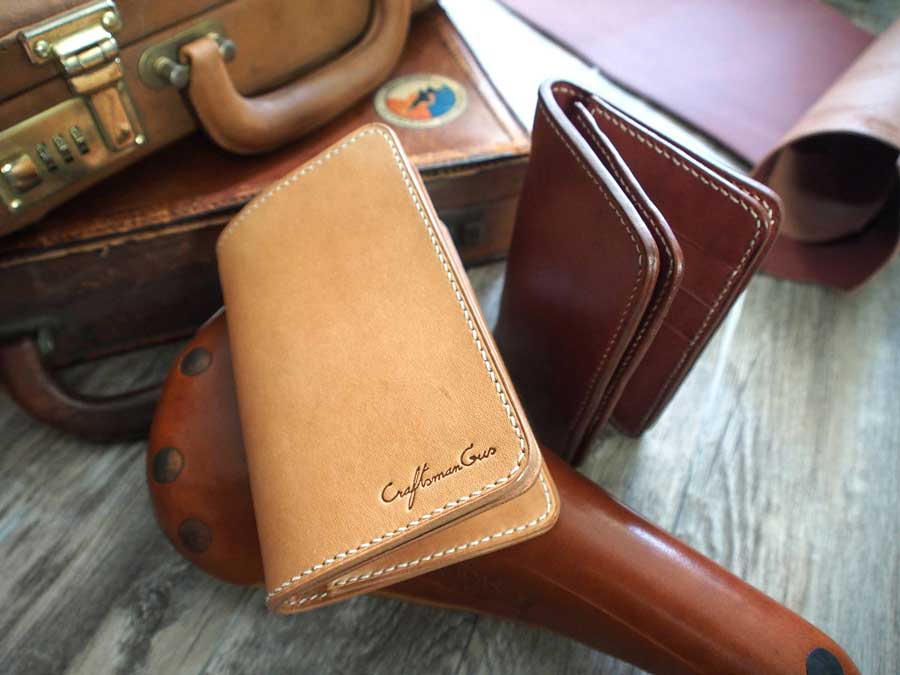 Leather Middle Wallet Pattern
