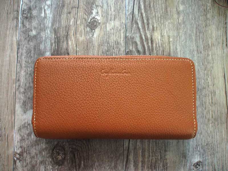 Leather Long Zipper Wallet Pattern