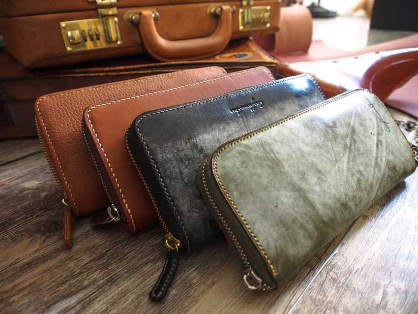 Leather Long Zipper Wallet Pattern