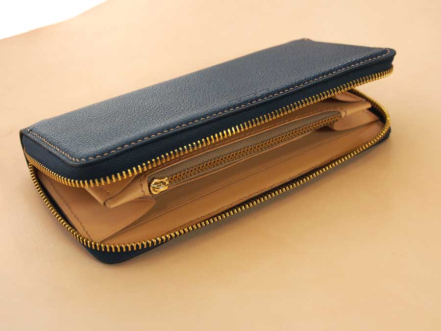 Leather Long Zipper Wallet Pattern