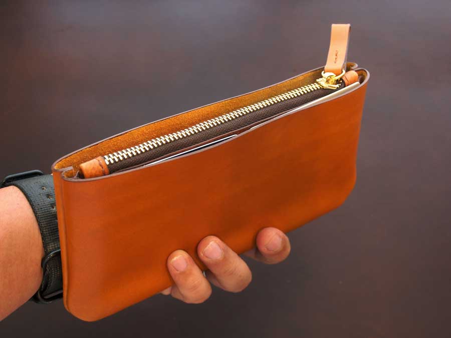 Leather Minimal Wallet Pattern