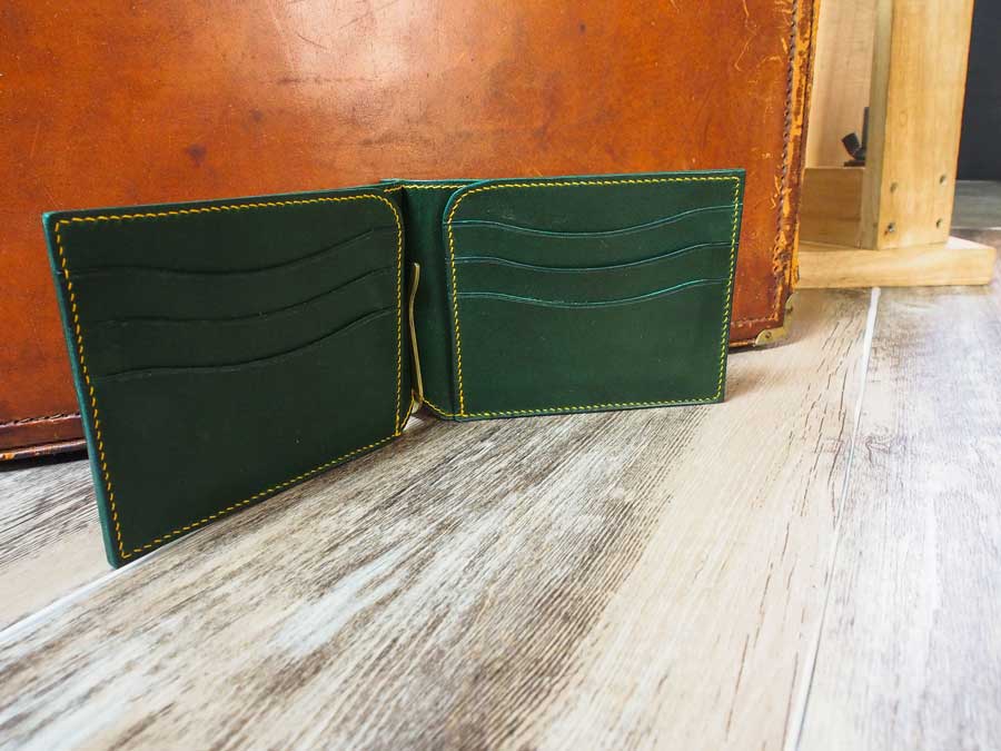 Leather Money Clip Wallet Pattern