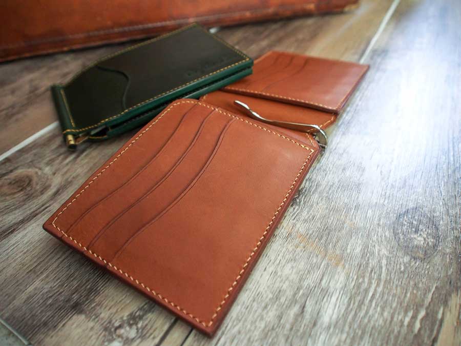 Leather Money Clip Wallet Pattern