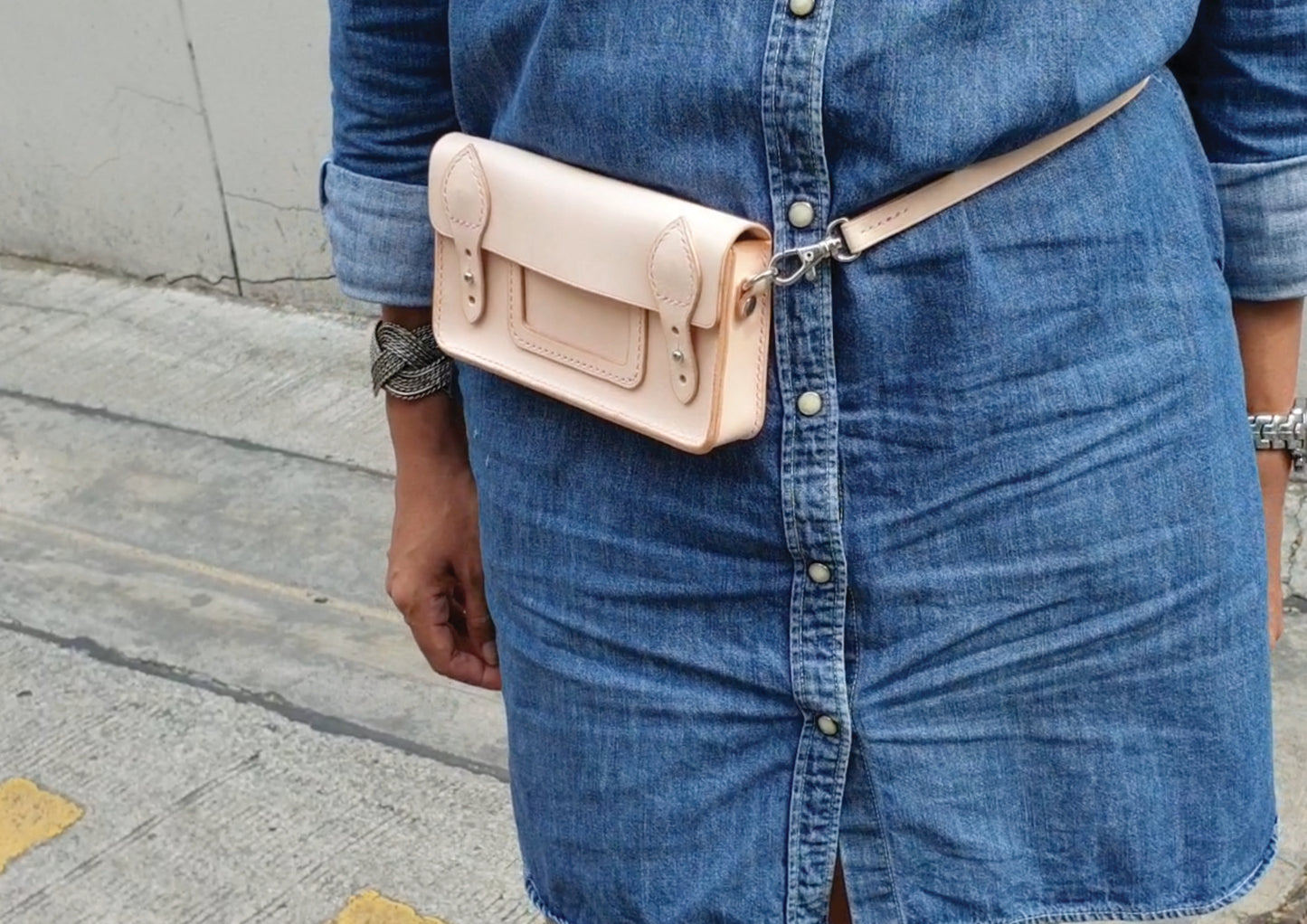 Leather Phone Satchel Pattern