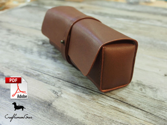 Leather Eye Glasses/ Pen Bag Pattern