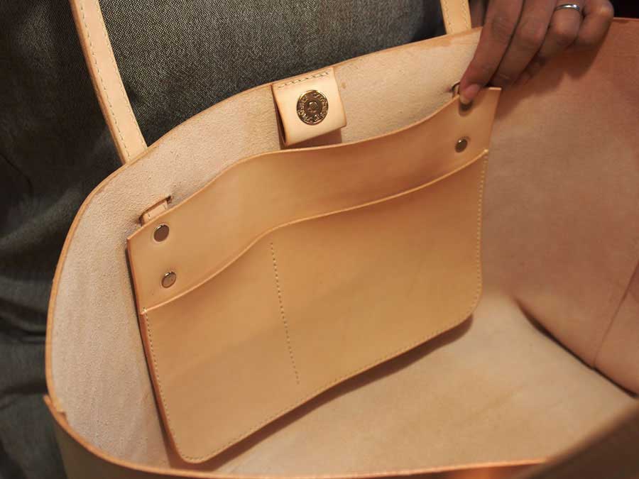Leather Simple Tote Pattern
