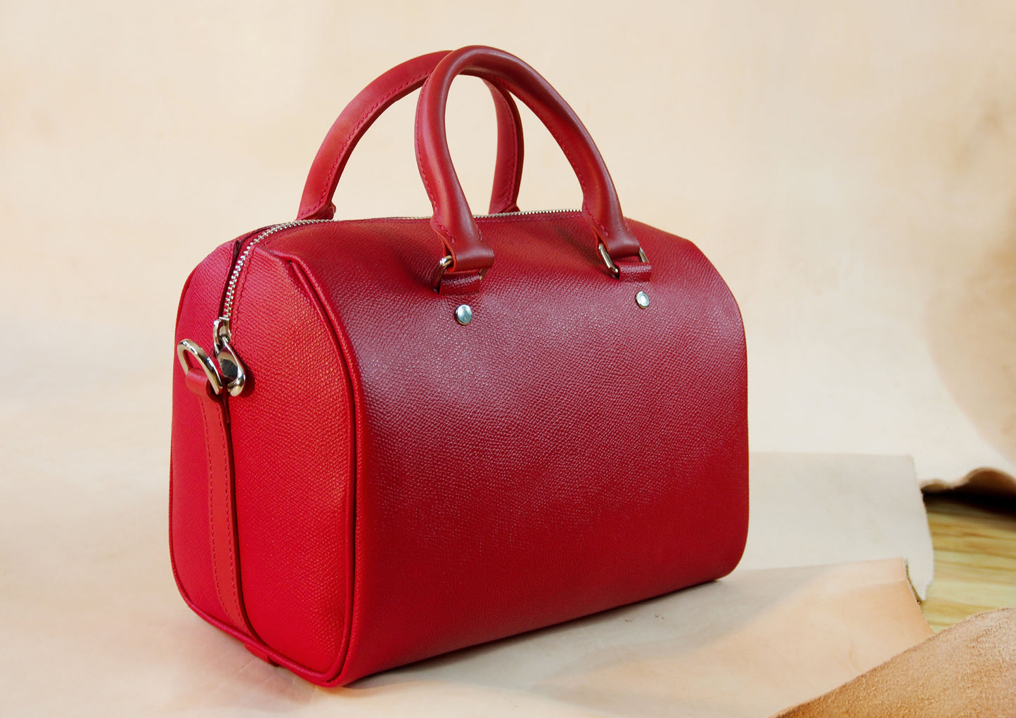 Leather Speedy Pattern/ Leather Boston Bag Pattern