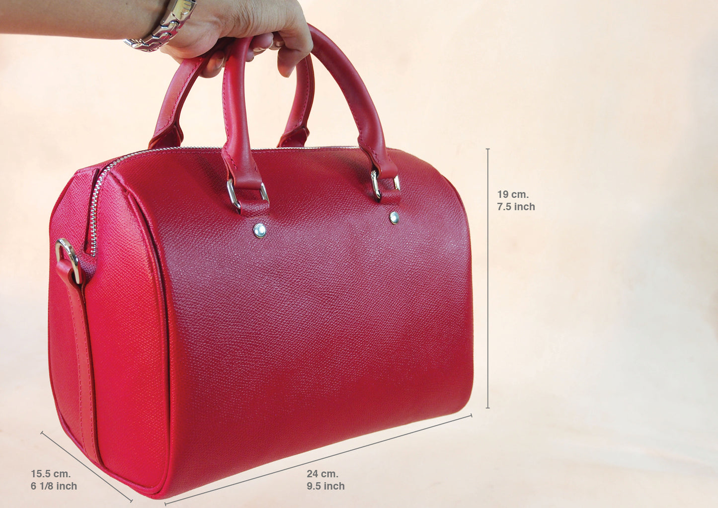 Leather Speedy Pattern/ Leather Boston Bag Pattern