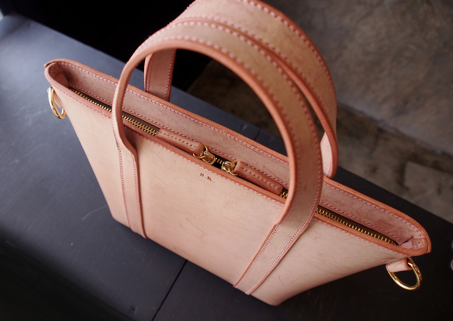 Leather Tote (S) Pattern