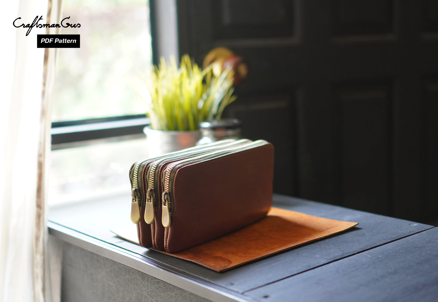 Triple Zipper Pouch Pattern