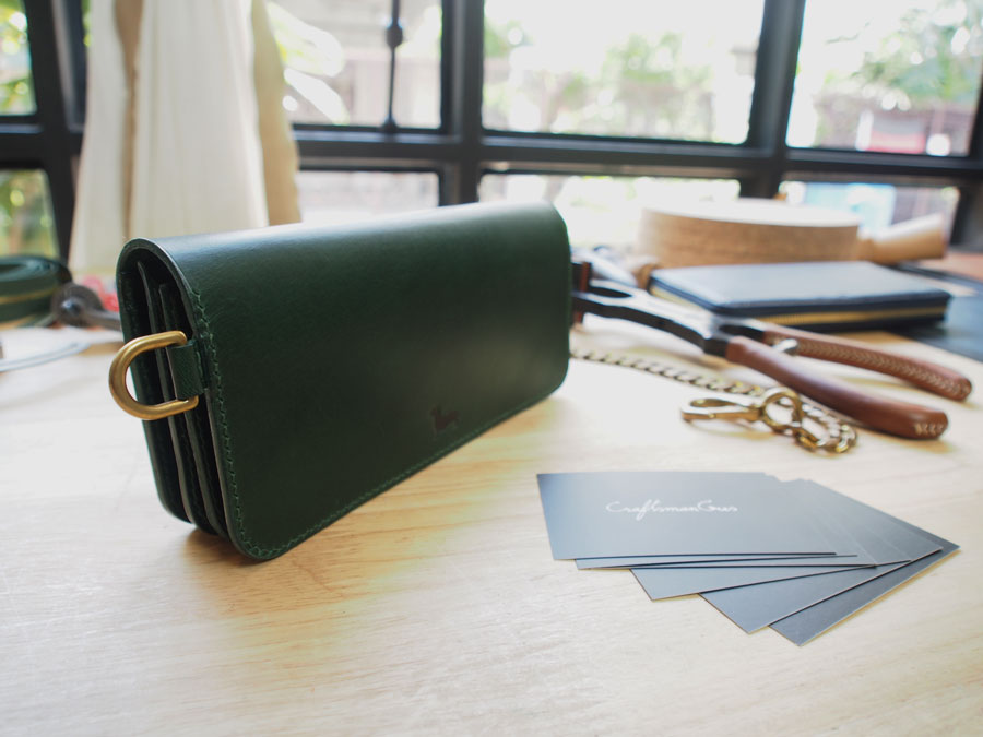 Leather Long Trucker Wallet Pattern