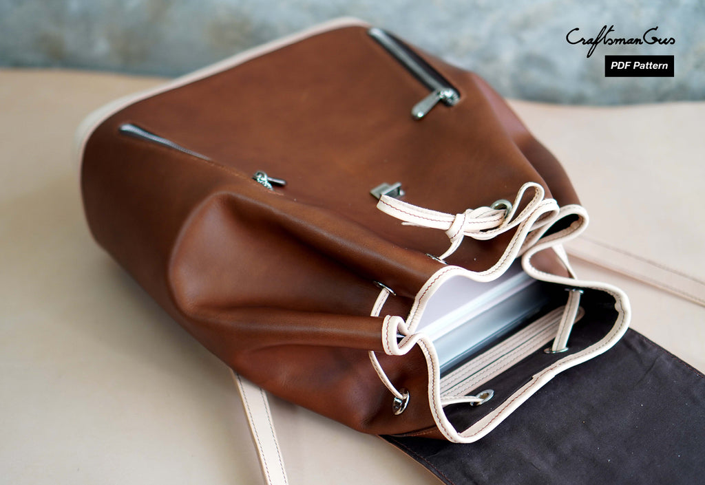 Leathe Backpack Pattern Backpack Pattern – Leather Bag Pattern