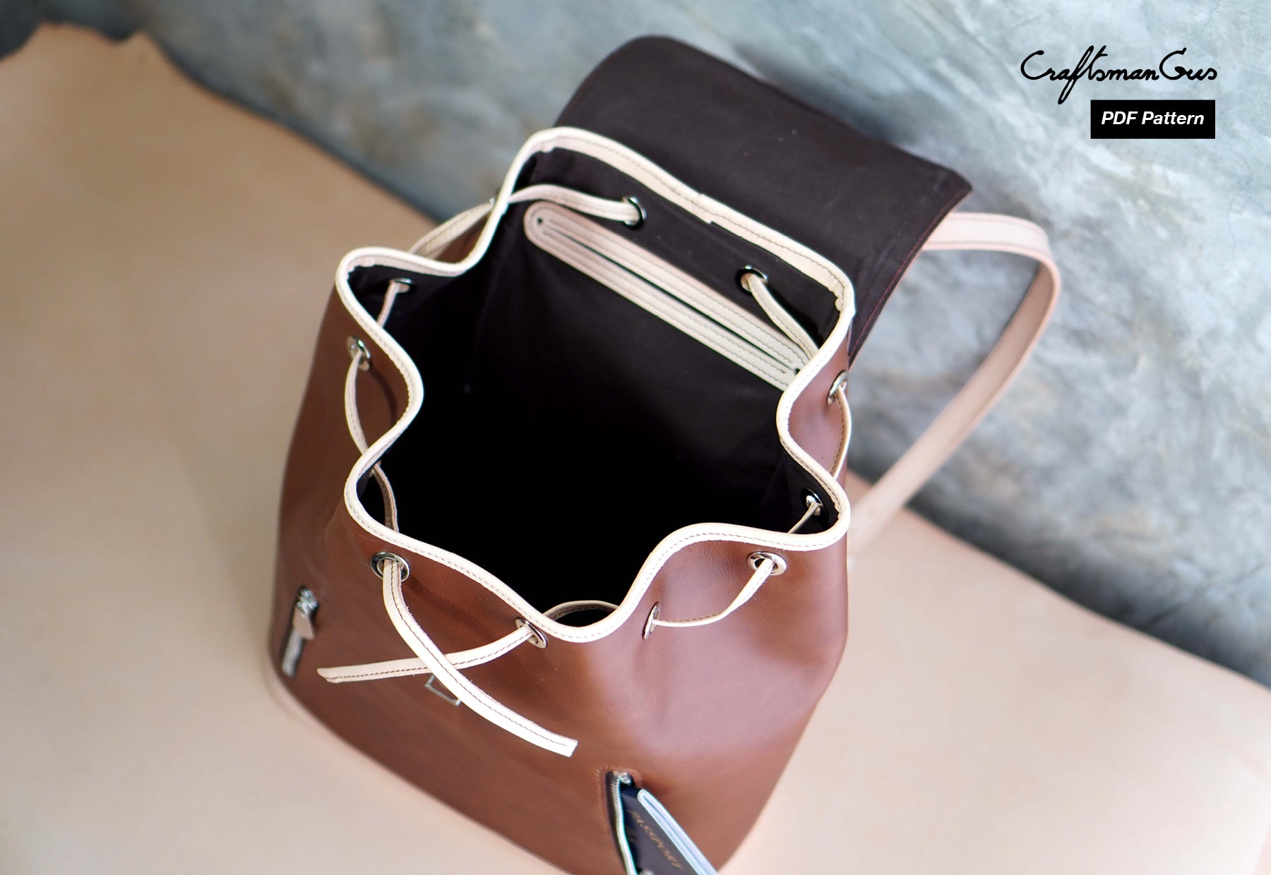 backpack pattern leather Backpack Pattern