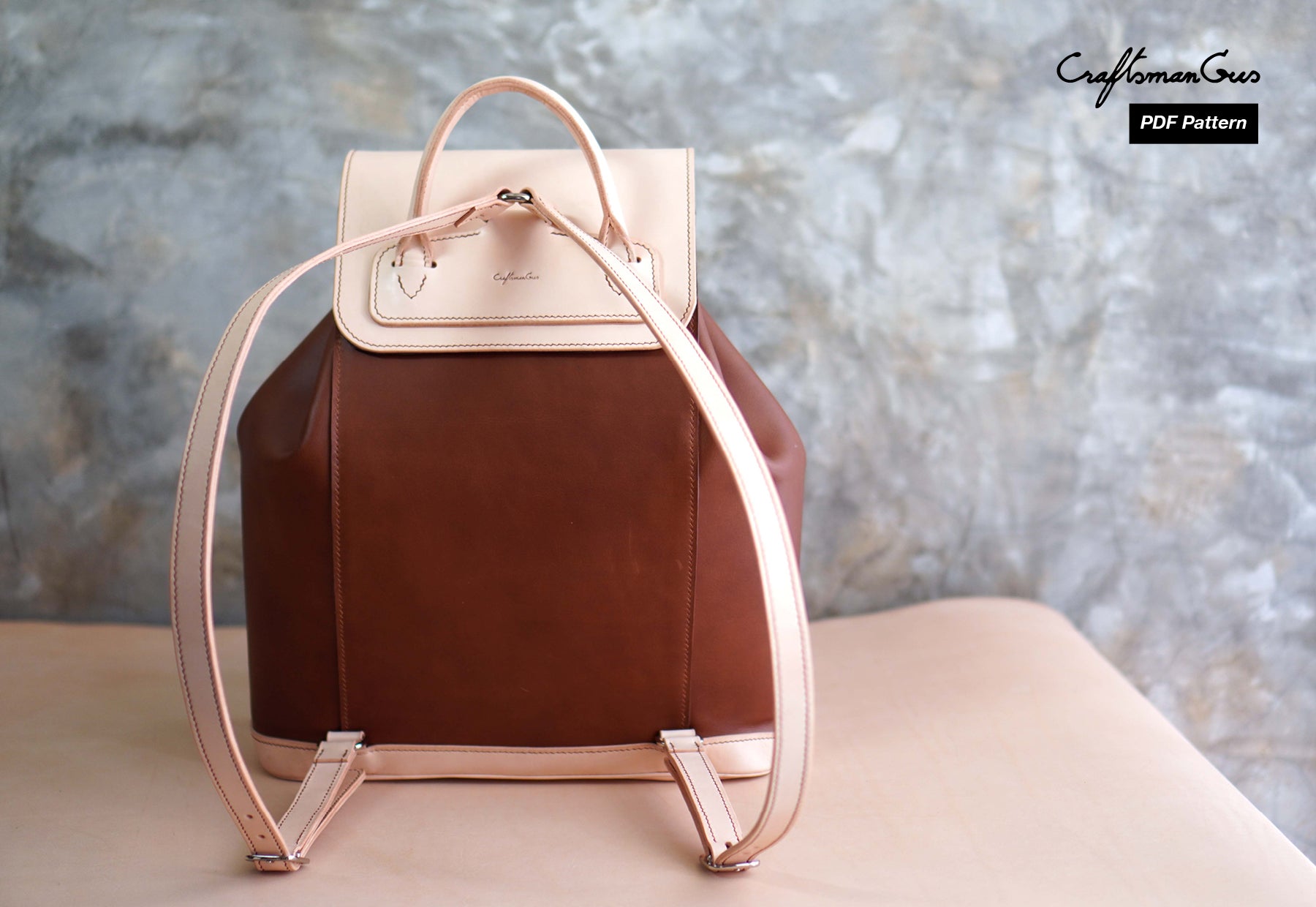 backpack pattern leather Backpack Pattern