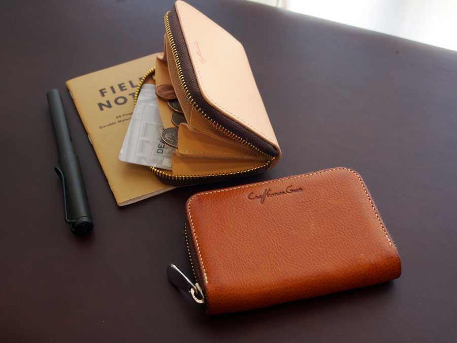 Leather Card Zipper Wallet Pattern