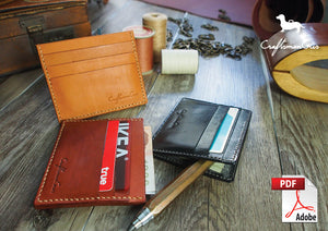 Leather Card Wallet Pattern