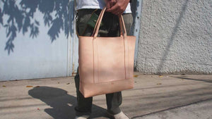 Leather Tote (City) Pattern