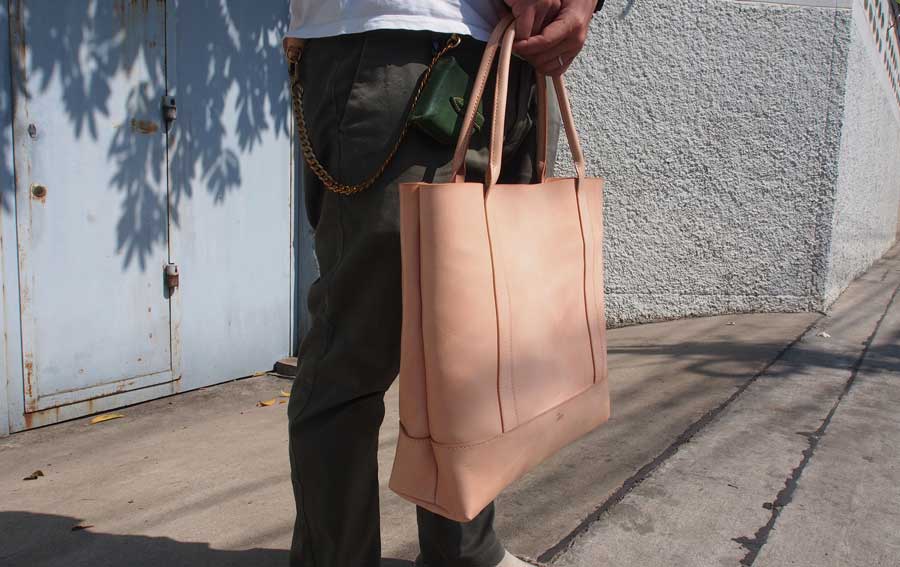 Mini Tote Bag Leather Pattern, PDF Template 