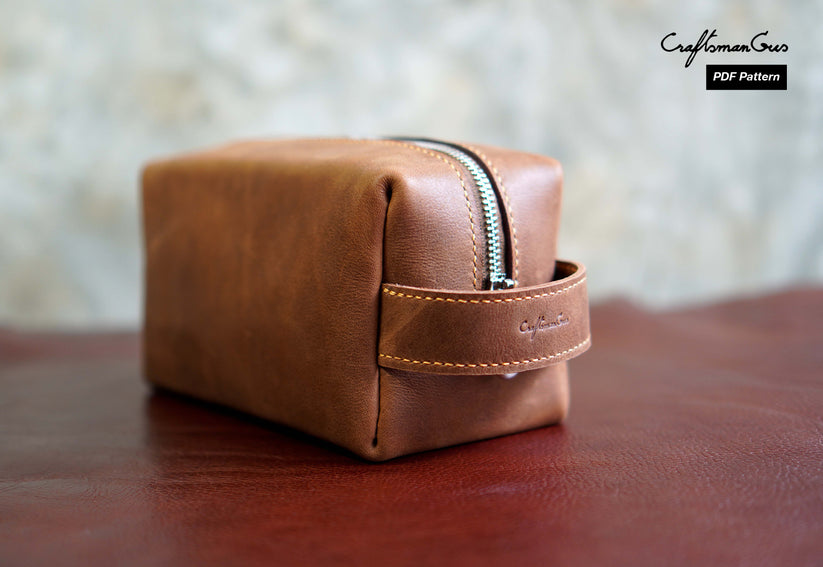 Dopp Kit Pattern – Leather Bag Pattern