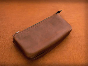 Leather Double Pocket Clutch Pattern