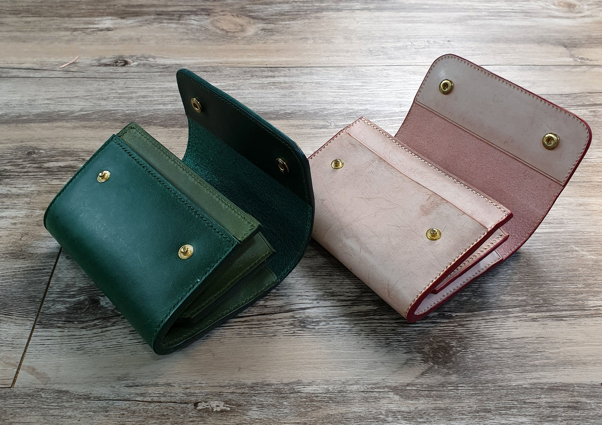 Half Clutch Wallet Pattern – Leather Bag Pattern