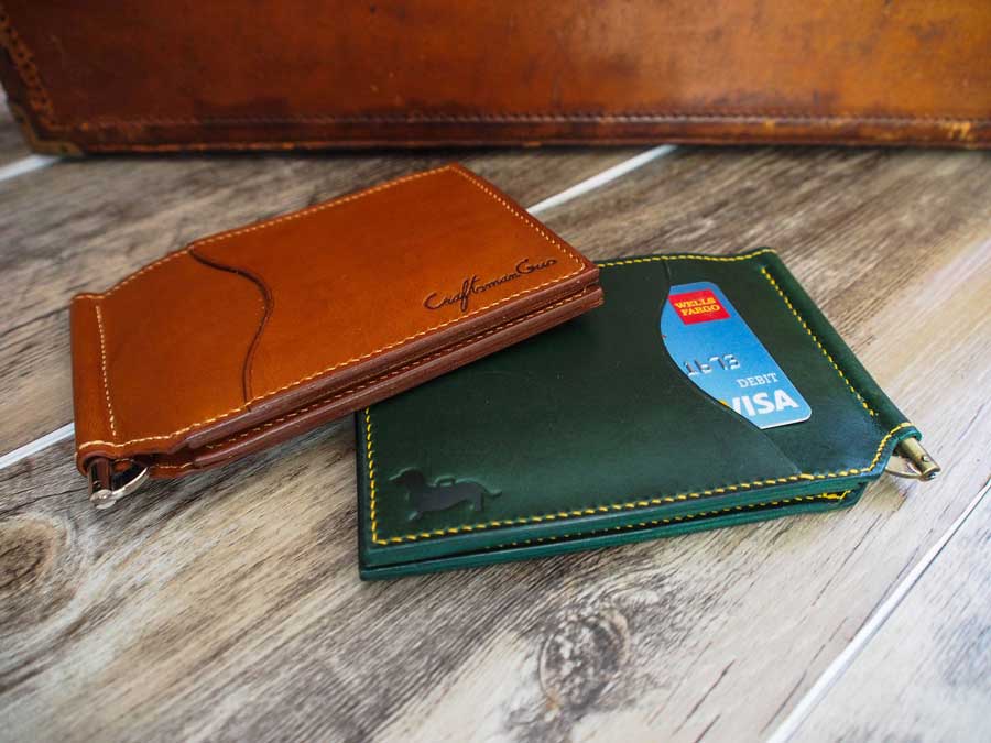 Leather Money Clip Wallet Pattern