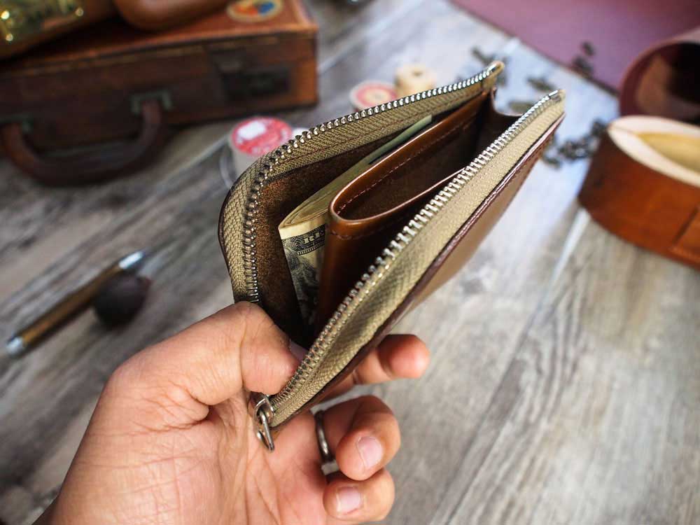 Leather Long Zipper Wallet Pattern
