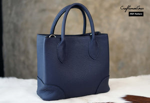 Si’s Handbag Pattern – Leather Bag Pattern