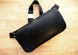 Leather Hip Bag PDF Pattern, Leather DIY, Fanny Pack, Belt Pouch